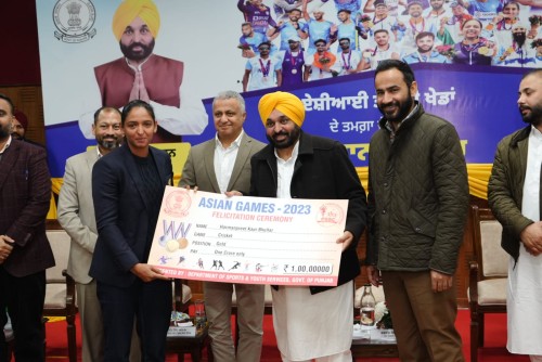 ASIAN GAMES AND NATIONAL GAMES WINNERS THANK PUNJAB GOVERNMENT FOR GIVING CASH AWARDS OF RS. 33.83 CRORE#updatepunjab
