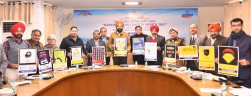 LALJIT SINGH BHULLAR KICK STARTS ROAD SAFETY MONTH, EMPHASIZING NEED FOR COLLECTIVE EFFORTS IN REDUCING MORTALITY RATE IN ROAD ACCIDENTS