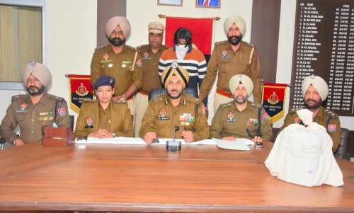 PUNJAB POLICE BUST INTERNATIONAL NARCO SMUGGLING AND INTER-STATE WEAPON SMUGGLING CARTEL; THREE HELD WITH 5 KG HEROIN, 4 WEAPONS