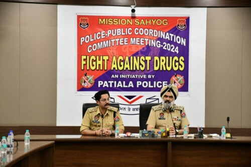 WAR AGAINST DRUGS: PATIALA POLICE LAUNCHES "MISSION SAHYOG" TO STRENGTHEN FIGHT AGAINST DRUGS