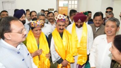 CM congratulates newly elected MLA's during oath taking ceremony