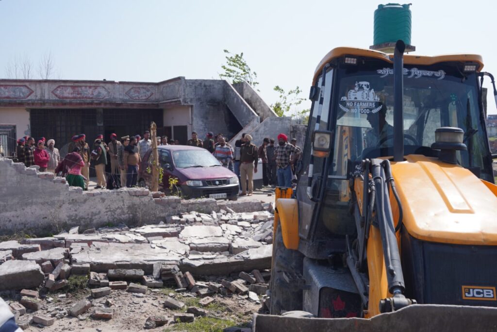 YUDH NASHYA VIRUDH- Bulldozer action in Ludhiana against drug smugglers; Total 9 illegal properties razed till date state wide