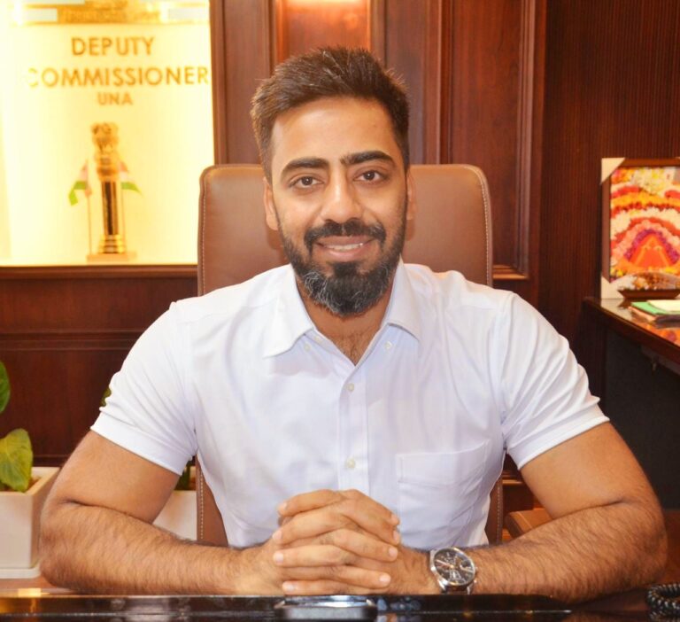 DC Una Shri Jatin Lal (IAS)