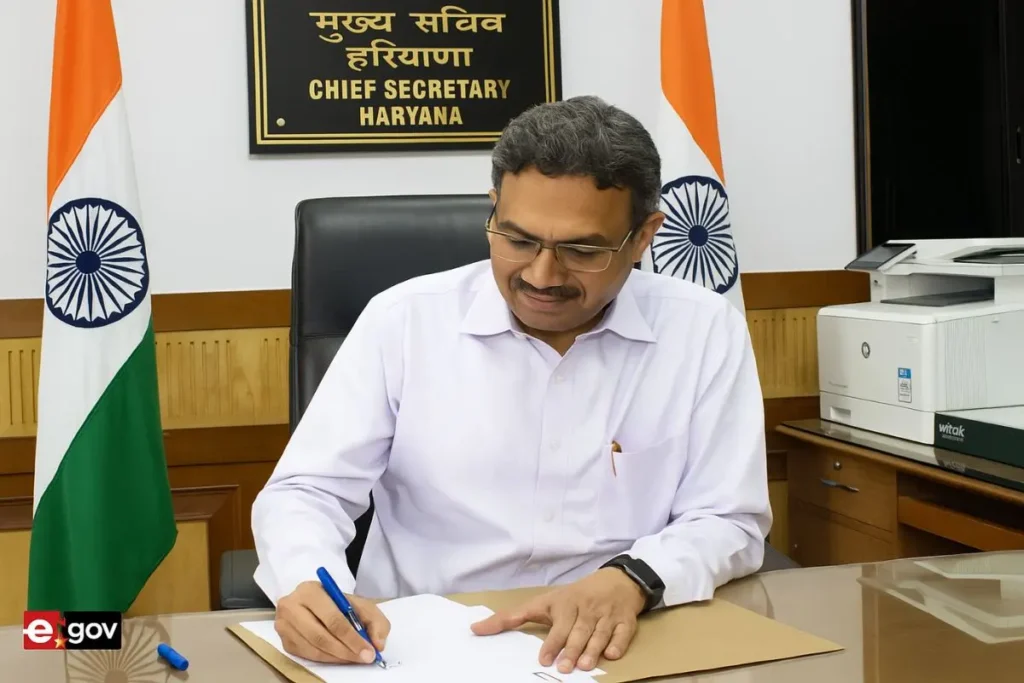 Haryana Chief Secretary Anurag Rastogi