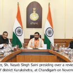 Chief Minister Nayab Singh Saini reviews development works of Kurukshetra district*